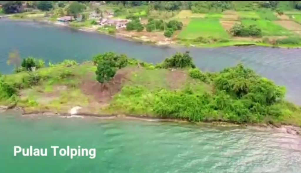 9 pulau di Danau Toba,pulau Tolping