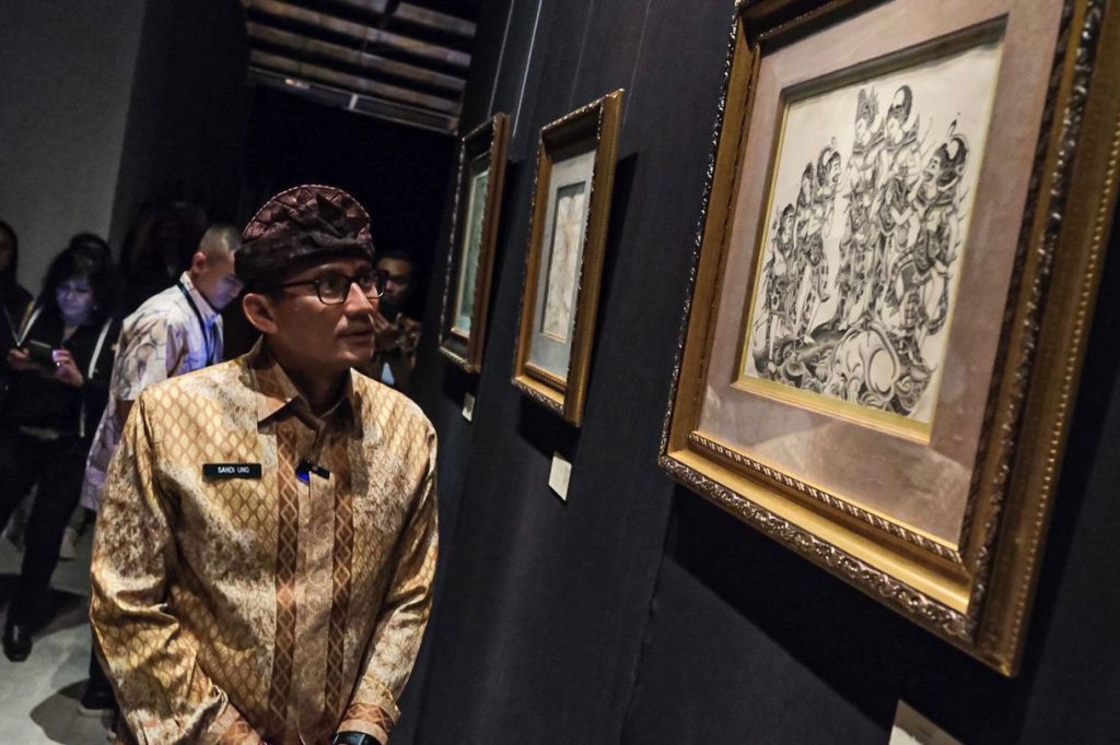 Menparekraf Apresiasi Pameran "Lempad: Darkness Is White" 1 Lempad