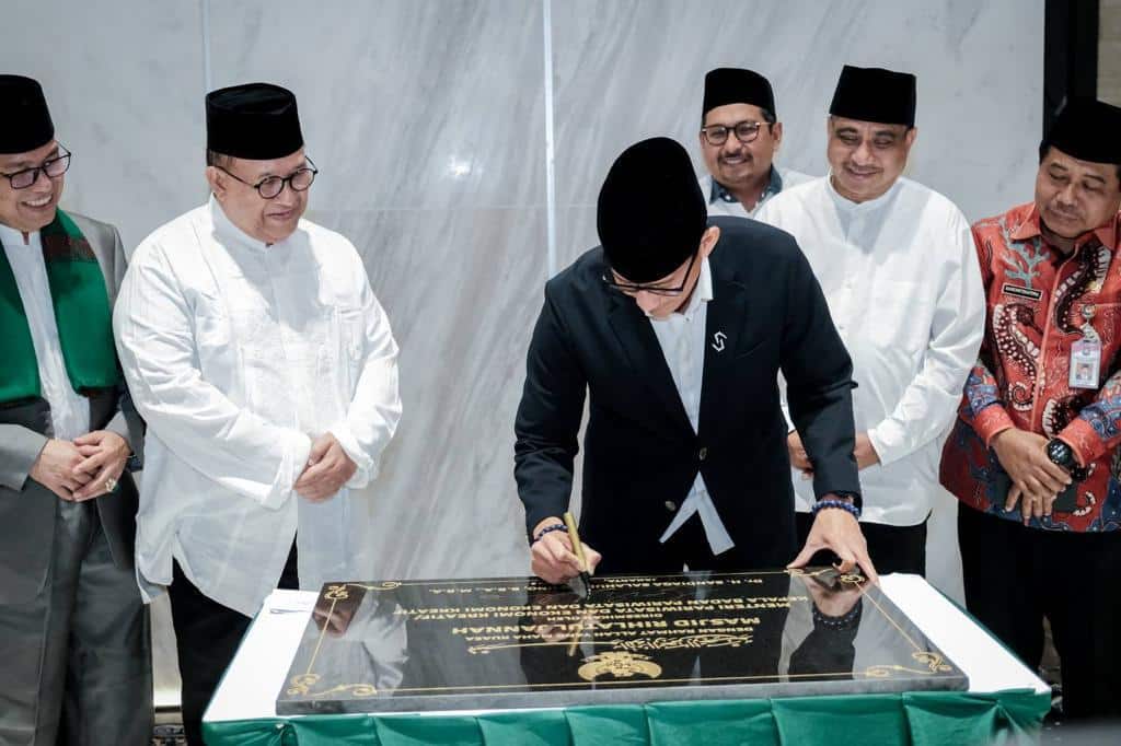 Menparekraf Resmikan Masjid Rihlatul Jannah Jadi Simbol Persaudaraan Antar Umat Beragama 1 Masjid Rihlatul Jannah