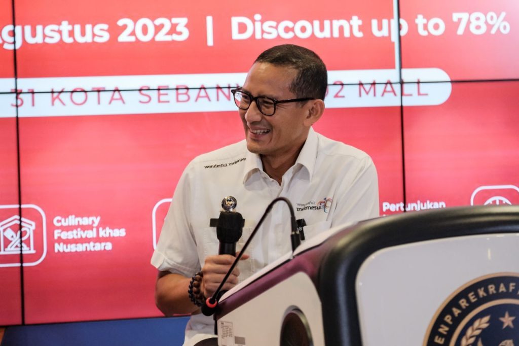 Indonesia Shopping Festival 2023,Menparekraf : Tingkatkan Performa Parekraf 1 Indonesia Shopping Festival 2023