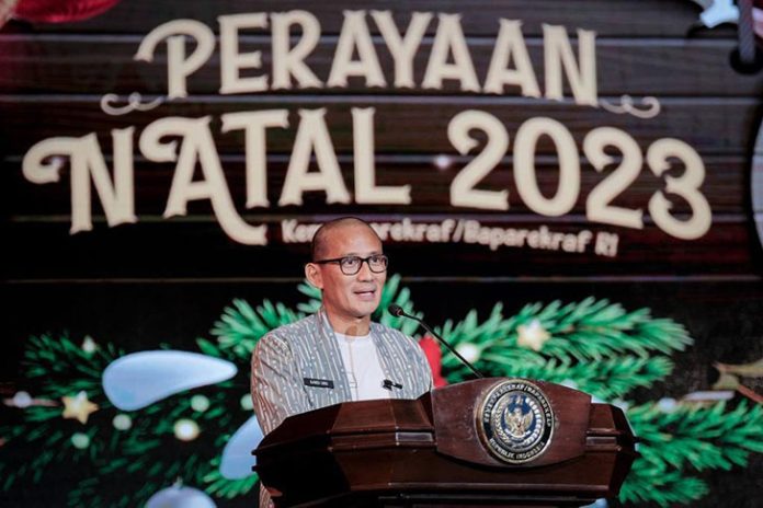 Perayaan Natal 2023 Kemenparekraf